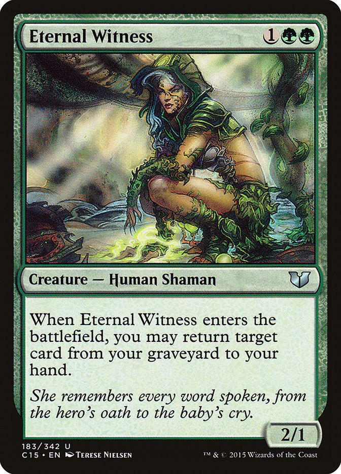 Eternal Witness: Commander 2015