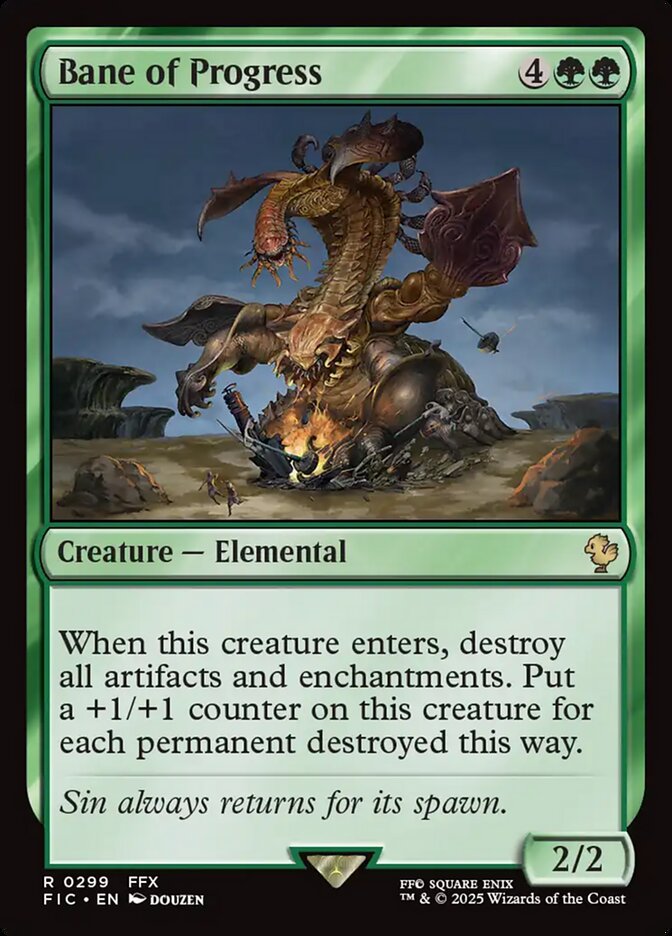 Bane of Progress: Final Fantasy Commander