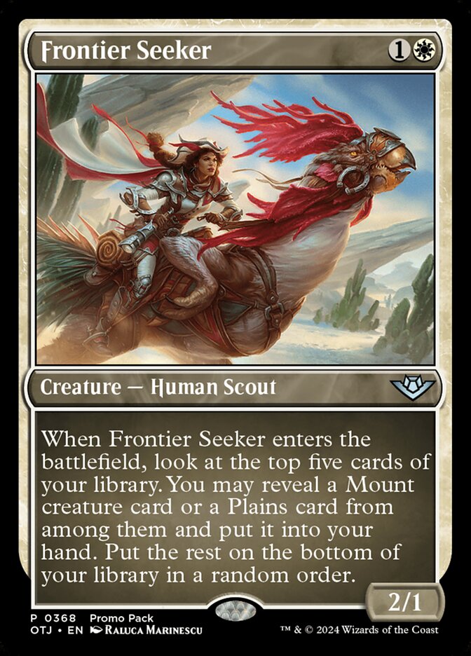 Frontier Seeker - (Foil): Outlaws of Thunder Junction