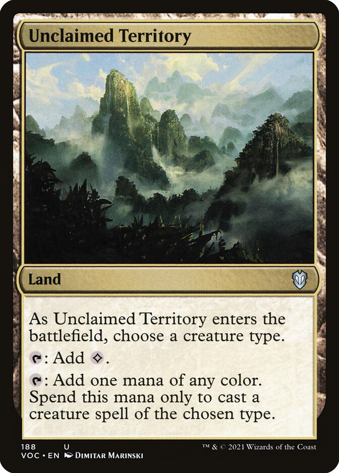 Unclaimed Territory: Crimson Vow Commander