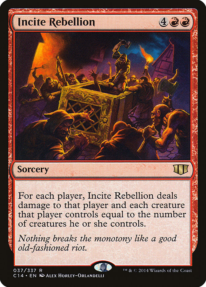 Incite Rebellion: Commander 2014