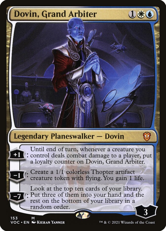 Dovin, Grand Arbiter: Crimson Vow Commander