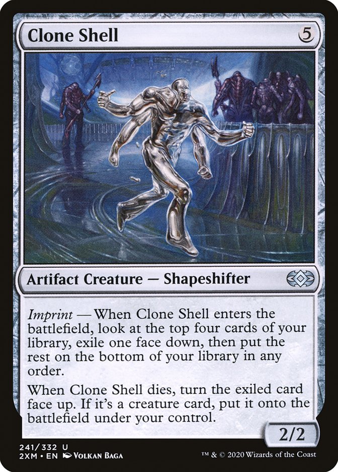 Clone Shell - (Foil): Double Masters