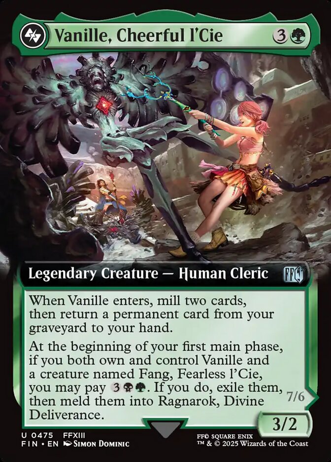 Vanille, Cheerful l'Cie - (Foil): Final Fantasy