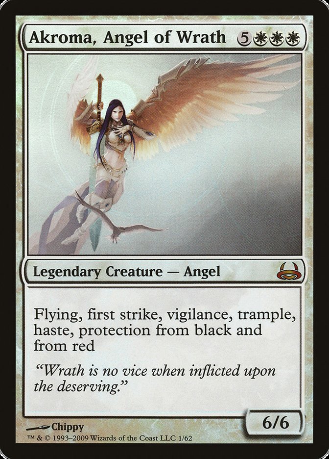Akroma, Angel of Wrath - (Foil): Duel Decks: Divine vs. Demonic