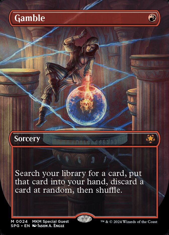 Gamble (Borderless) - (Foil): Special Guests