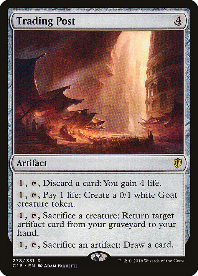 Trading Post: Commander 2016