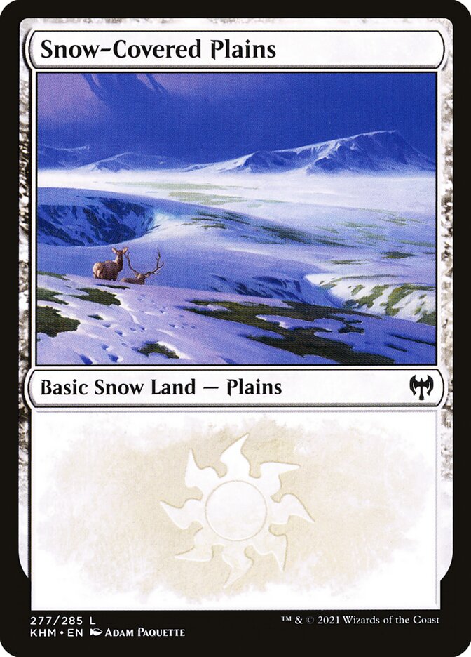 Snow-Covered Plains (#277): Kaldheim