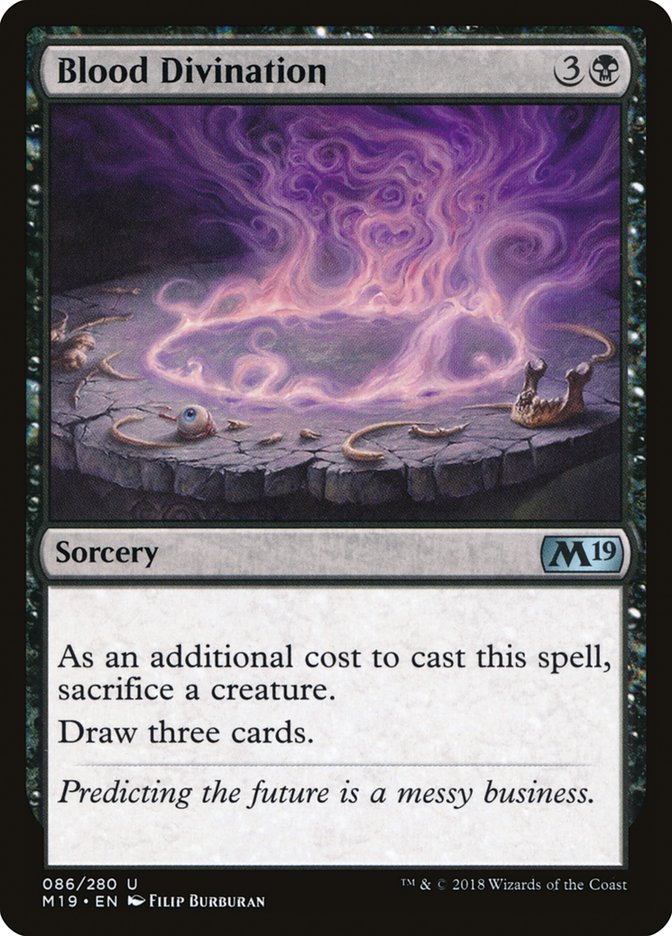 Blood Divination: Core Set 2019