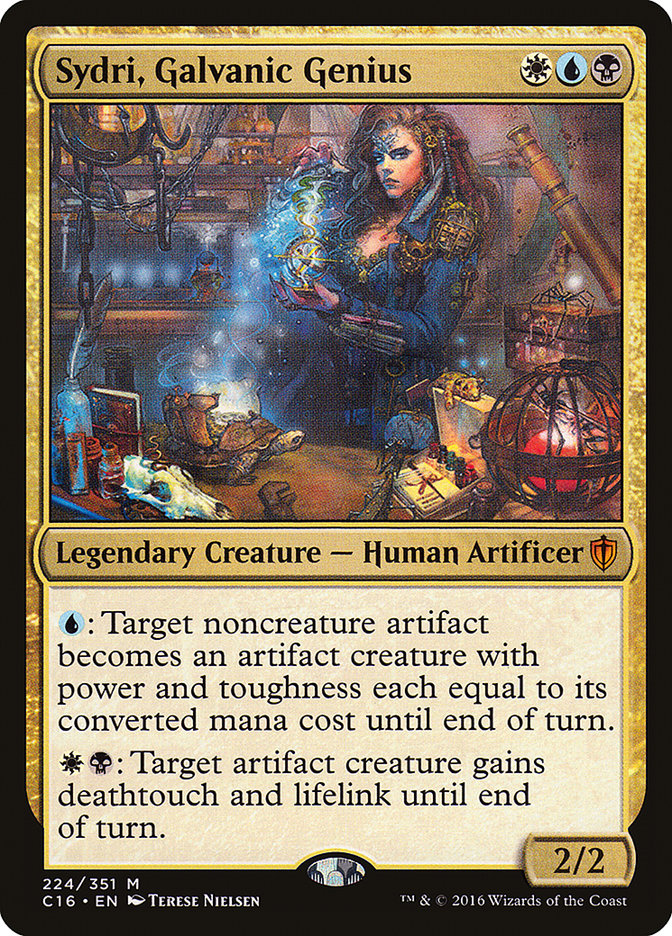Sydri, Galvanic Genius: Commander 2016