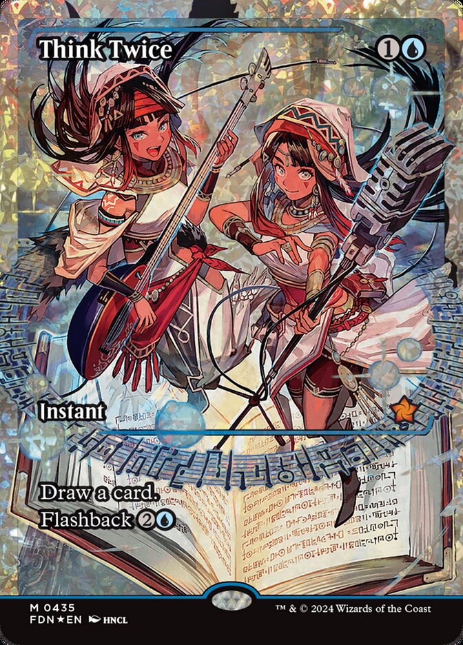 Think Twice (Showcase) (Fracture Foil) - (Foil): Foundations