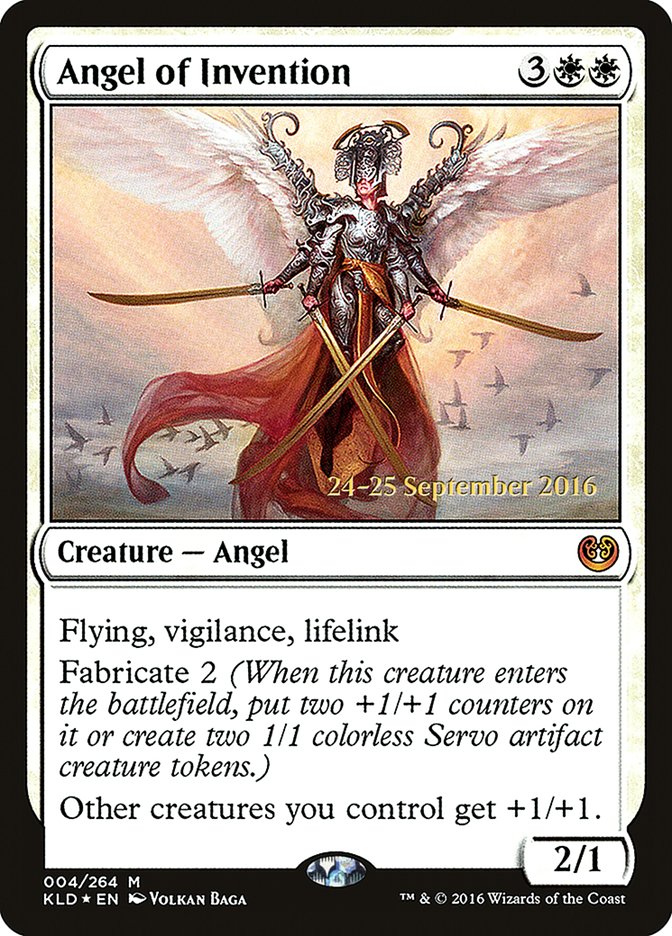 Angel of Invention - (Foil): Kaladesh Promos