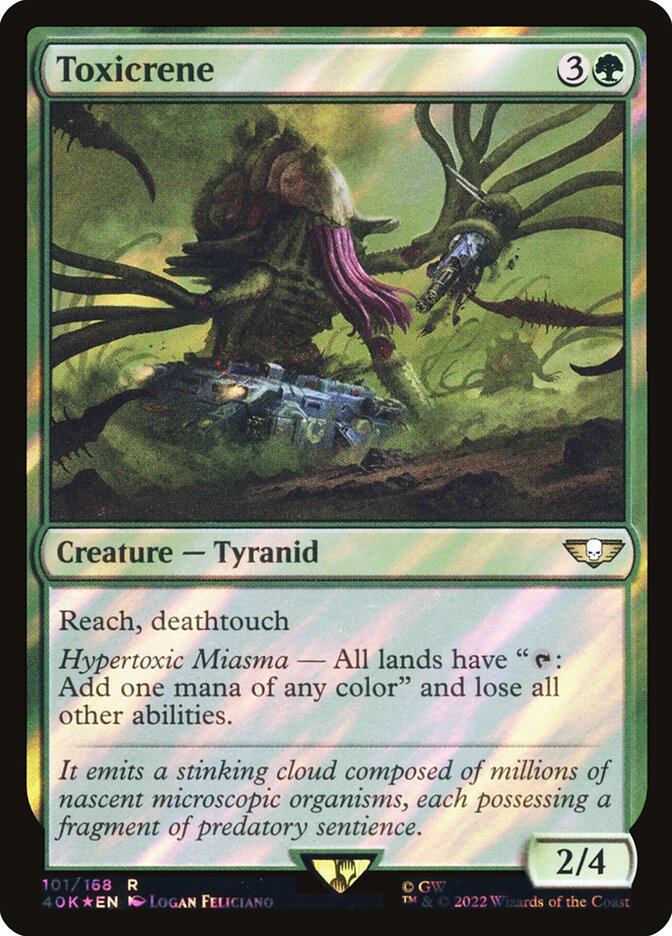 Toxicrene (Surge Foil) - (Foil): Warhammer 40,000 Commander