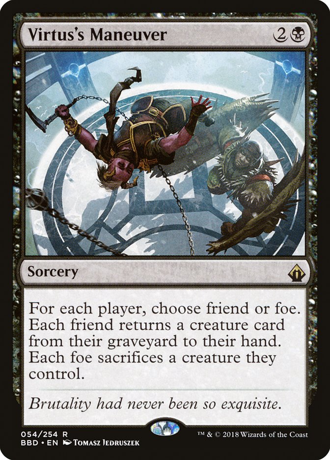 Virtus's Maneuver - (Foil): Battlebond