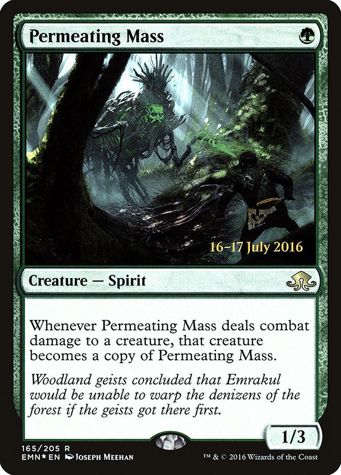 Permeating Mass (Prerelease) (Eldritch Moon) - (Foil): Eldritch Moon Promos