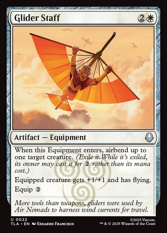 Glider Staff - (Foil): Avatar: The Last Airbender