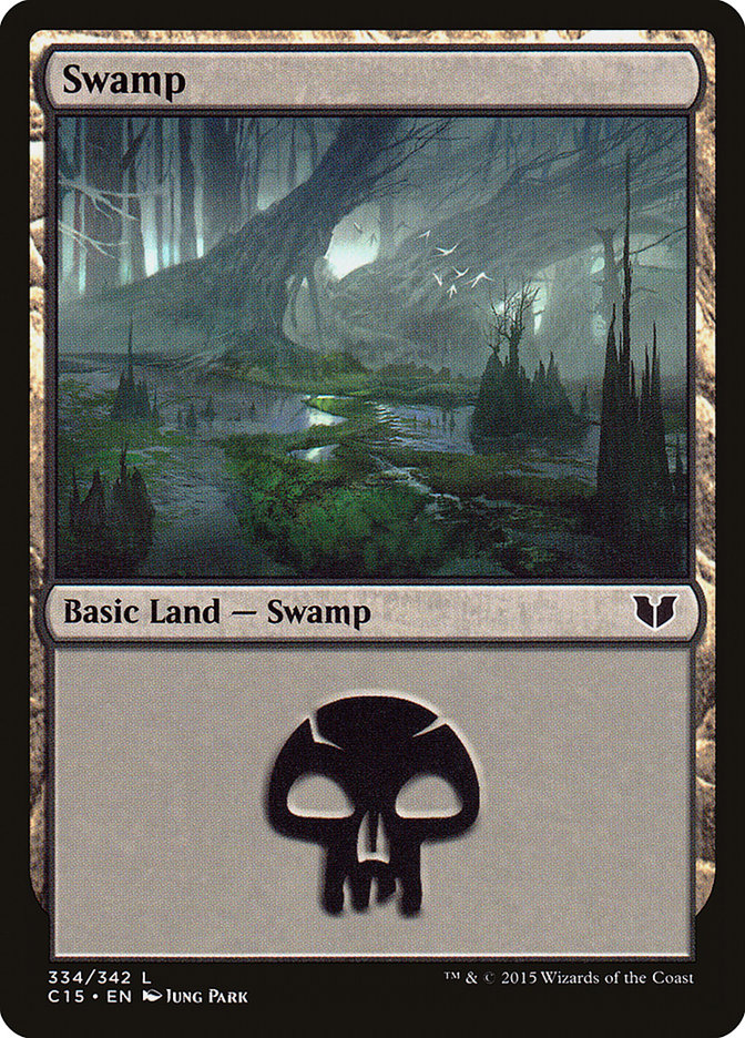 Swamp (#334): Commander 2015