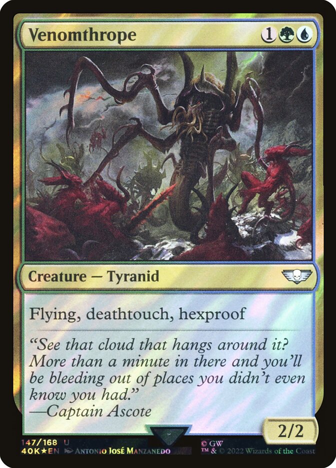 Venomthrope (Surge Foil) - (Foil): Warhammer 40,000 Commander