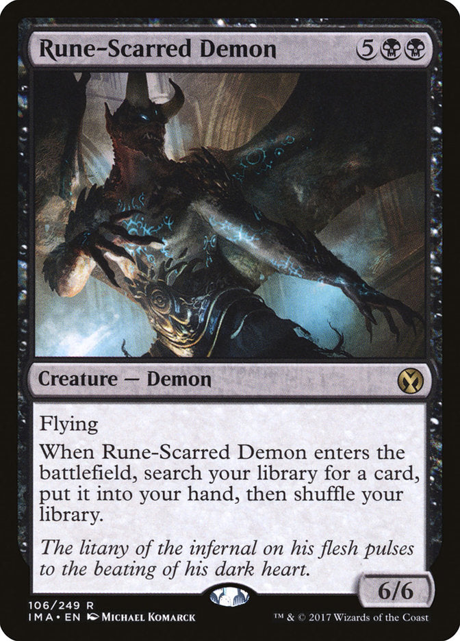 Rune-Scarred Demon: Iconic Masters