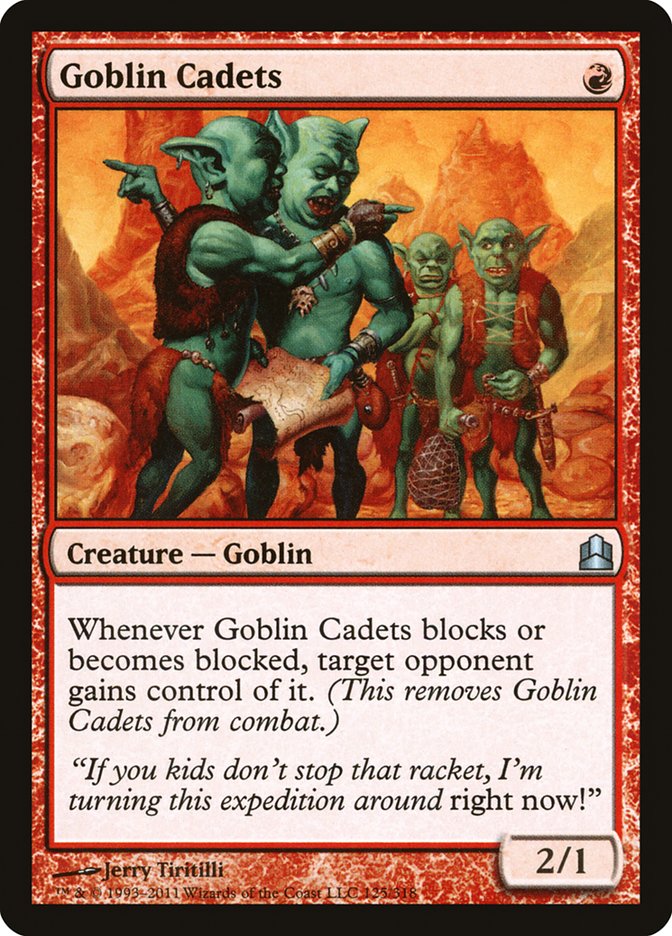 Goblin Cadets: Commander 2011