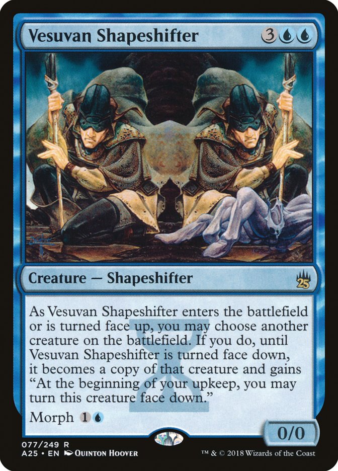 Vesuvan Shapeshifter - (Foil): Masters 25