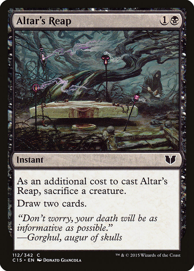 Altar's Reap: Commander 2015