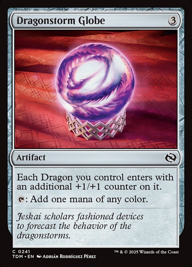 Dragonstorm Globe - (Foil): Tarkir: Dragonstorm