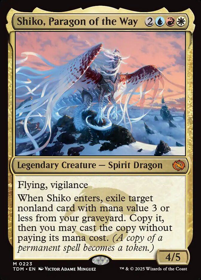 Shiko, Paragon of the Way: Tarkir: Dragonstorm