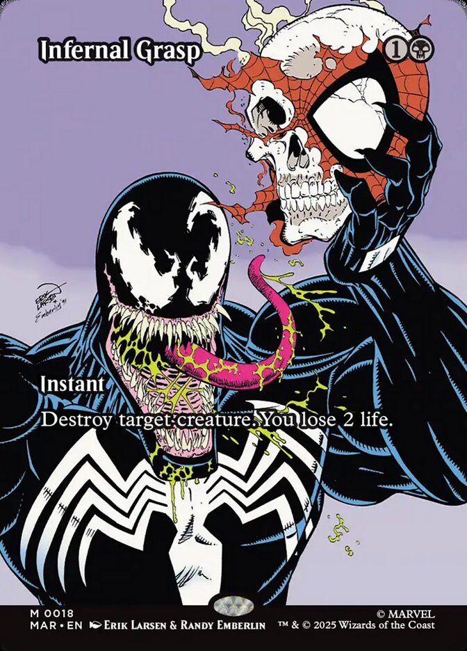 Infernal Grasp (Borderless): Marvel Universe