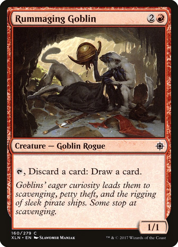 Rummaging Goblin - (Foil): Ixalan