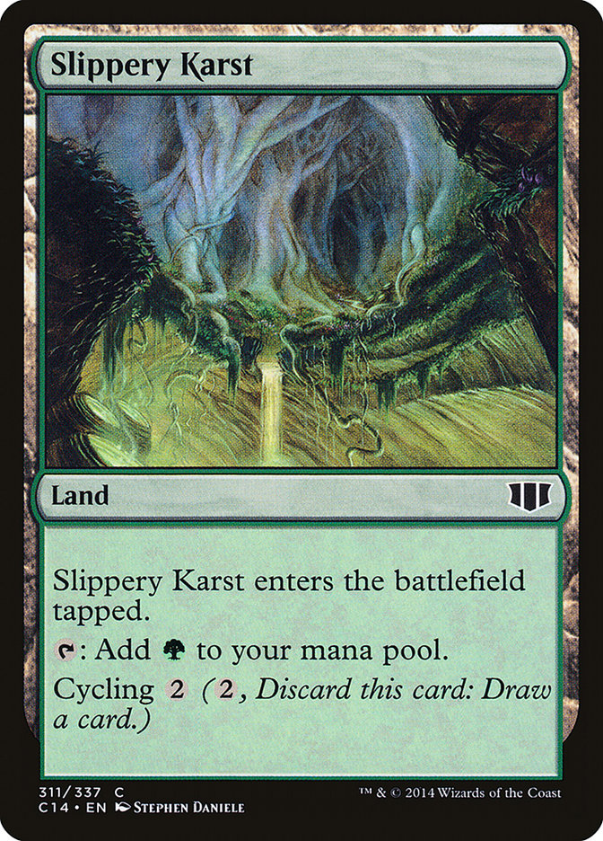 Slippery Karst: Commander 2014
