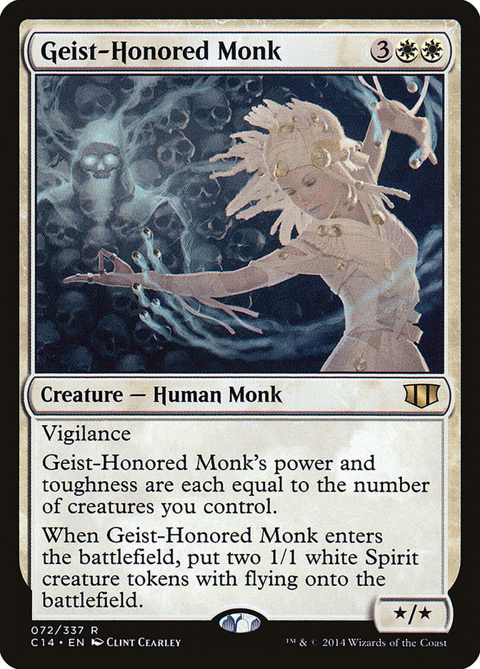 Geist-Honored Monk: Commander 2014