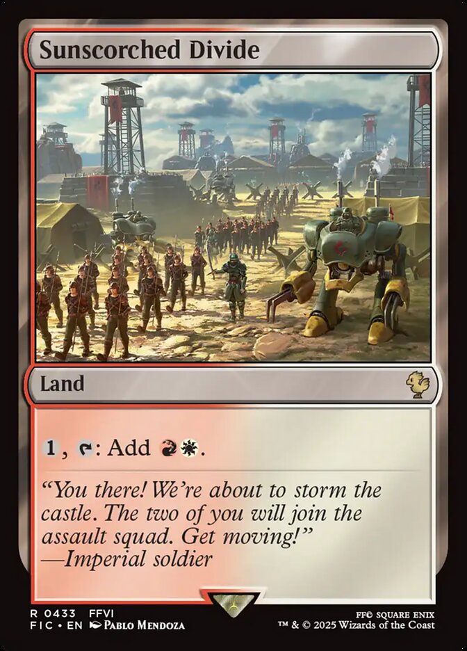 Sunscorched Divide: Final Fantasy Commander