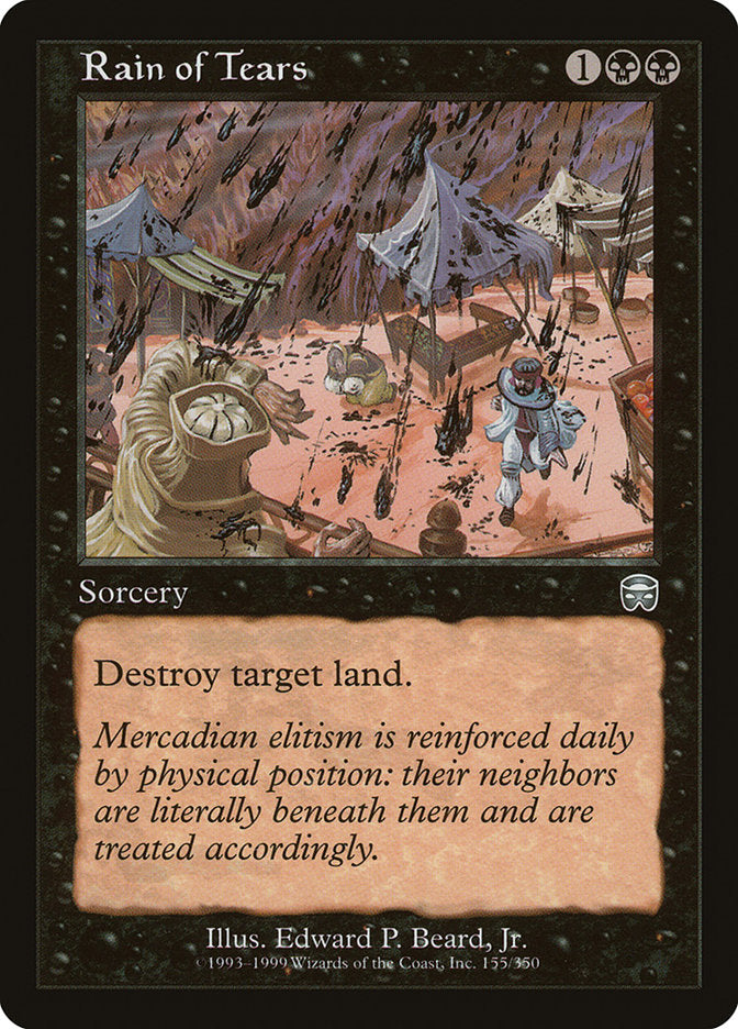 Rain of Tears - (Foil): Mercadian Masques