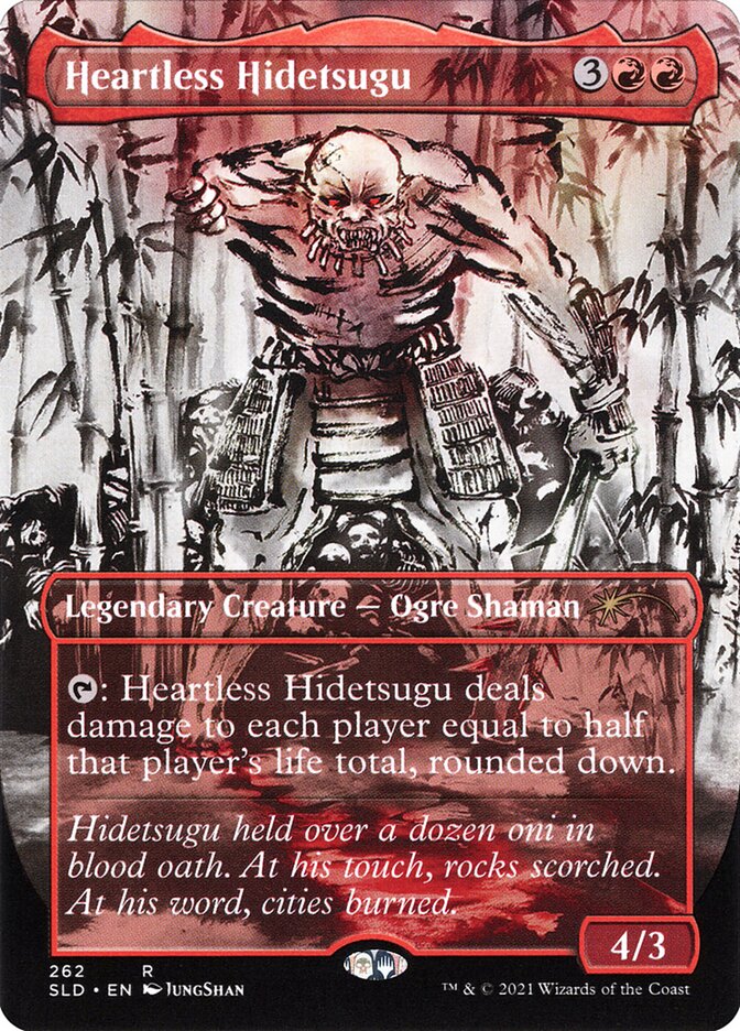 Heartless Hidetsugu (Secret Lair) (Borderless)