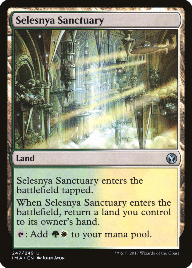 Selesnya Sanctuary - (Foil): Iconic Masters