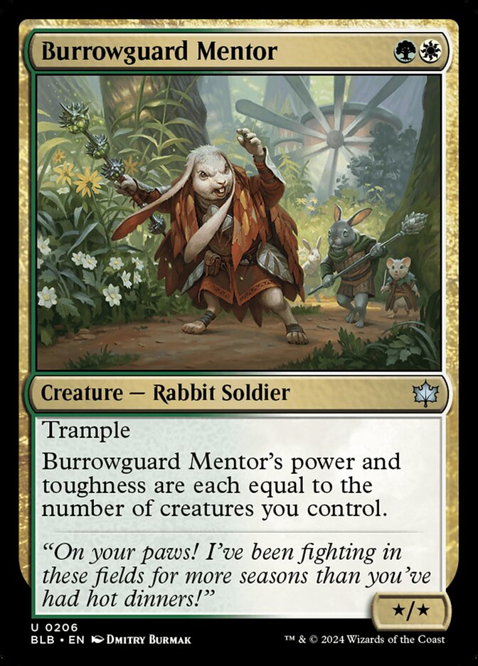 Burrowguard Mentor: Bloomburrow