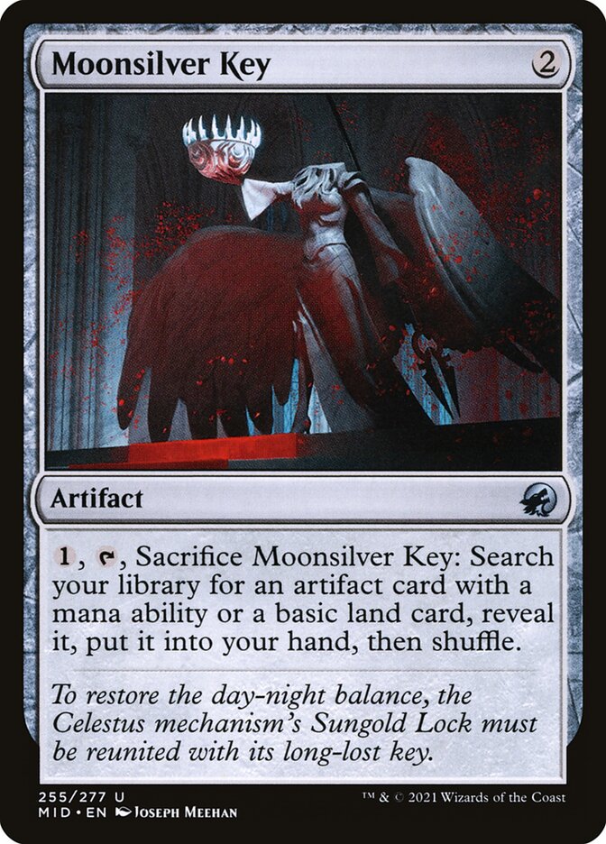 Moonsilver Key - (Foil): Innistrad: Midnight Hunt