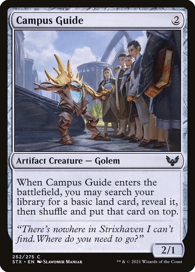 Campus Guide - (Foil): Strixhaven: School of Mages