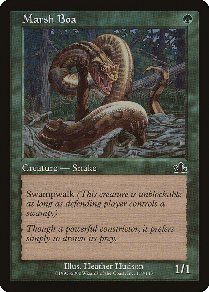 Marsh Boa - (Foil): Prophecy