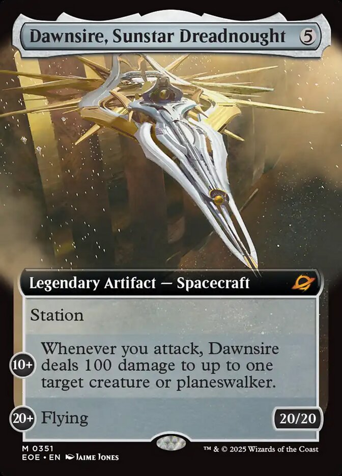Dawnsire, Sunstar Dreadnought (Extended Art): Edge of Eternities