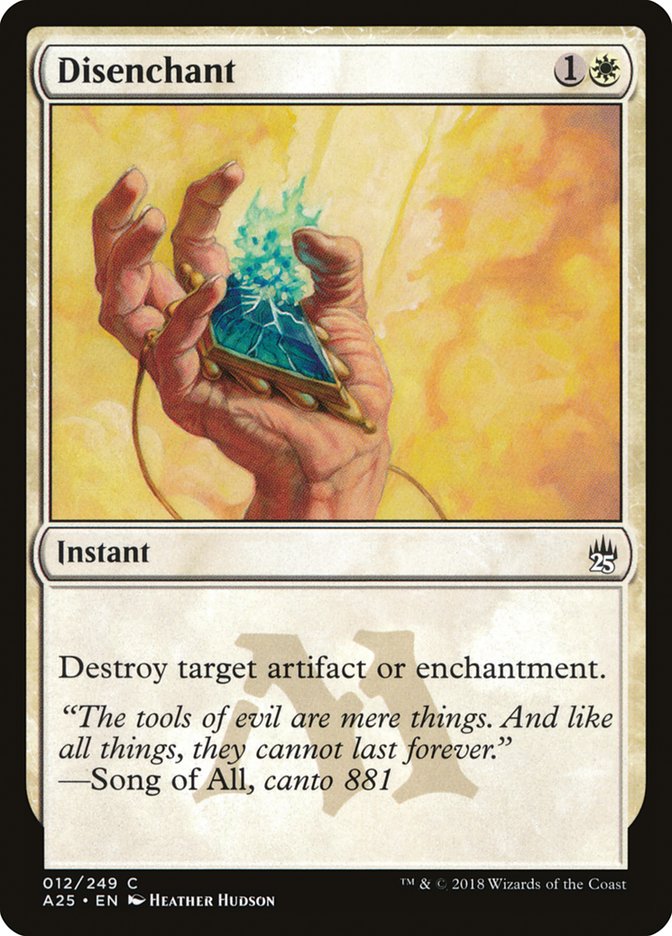 Disenchant - (Foil): Masters 25