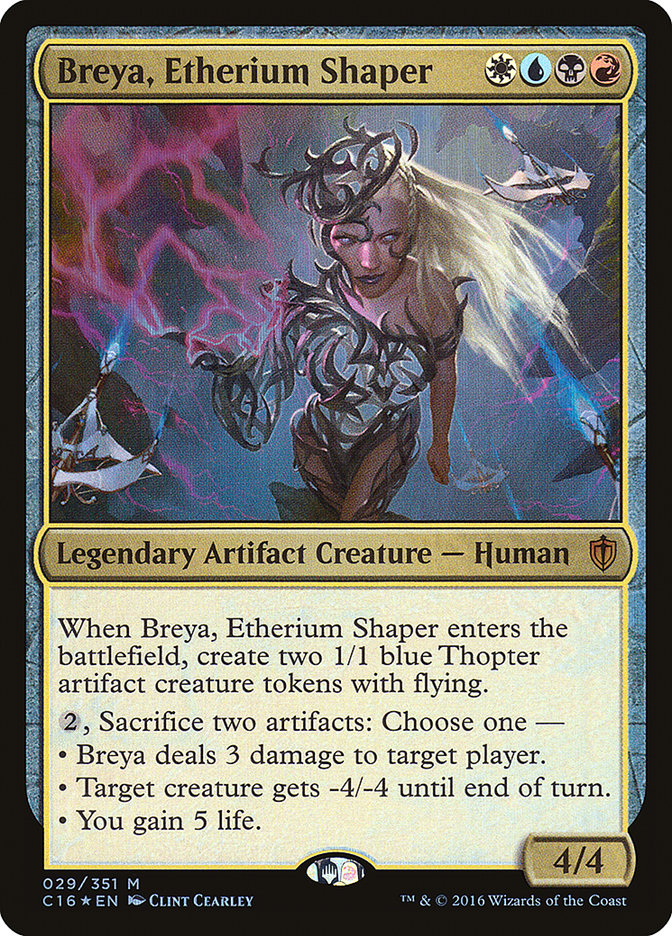 Breya, Etherium Shaper - (Foil): Commander 2016