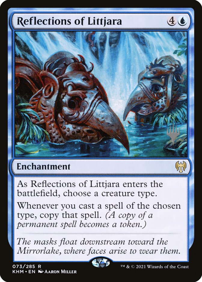 Reflections of Littjara - (Foil): Kaldheim Promos