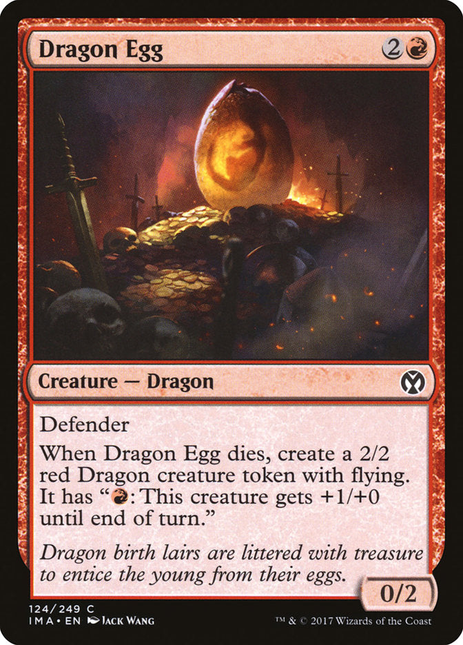 Dragon Egg - (Foil): Iconic Masters