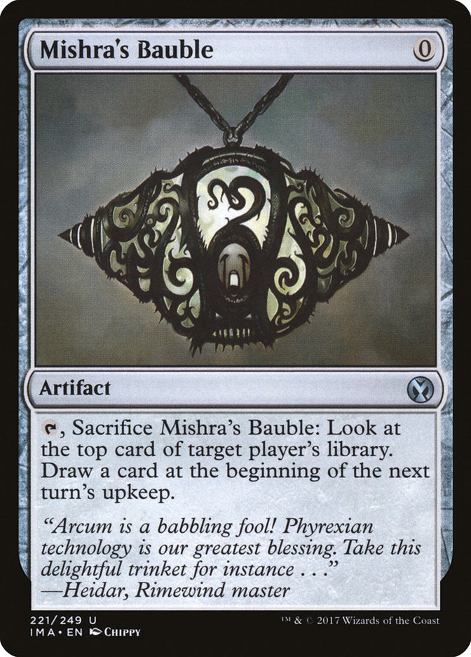 Mishra's Bauble - (Foil): Iconic Masters