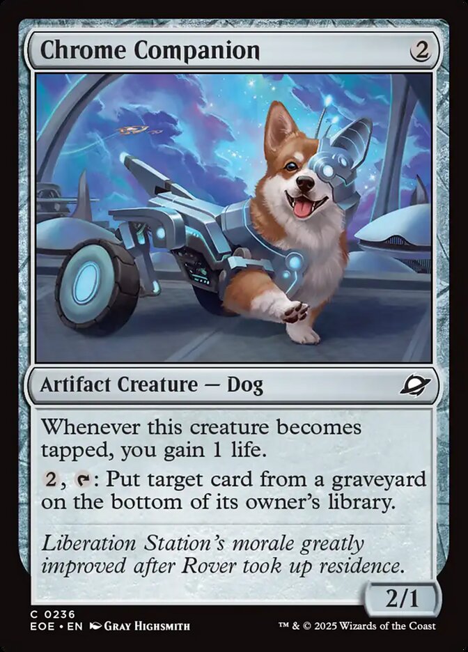 Chrome Companion - (Foil): Edge of Eternities