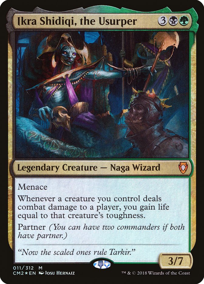 Ikra Shidiqi, the Usurper - (Foil): Commander Anthology Volume II