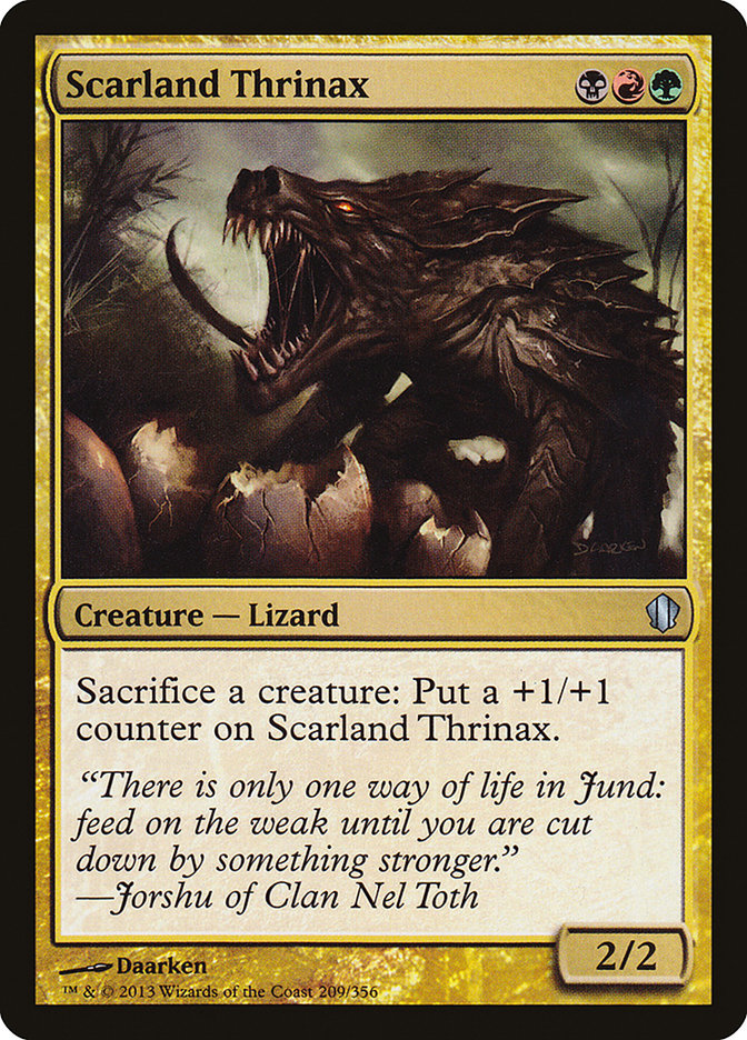 Scarland Thrinax: Commander 2013