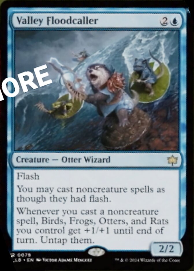 Valley Floodcaller: Bloomburrow